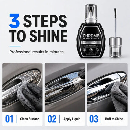 ✨ Chrome Shine Restorer Pen – Refresh Dull Metal & Bring Back the Shine❄️