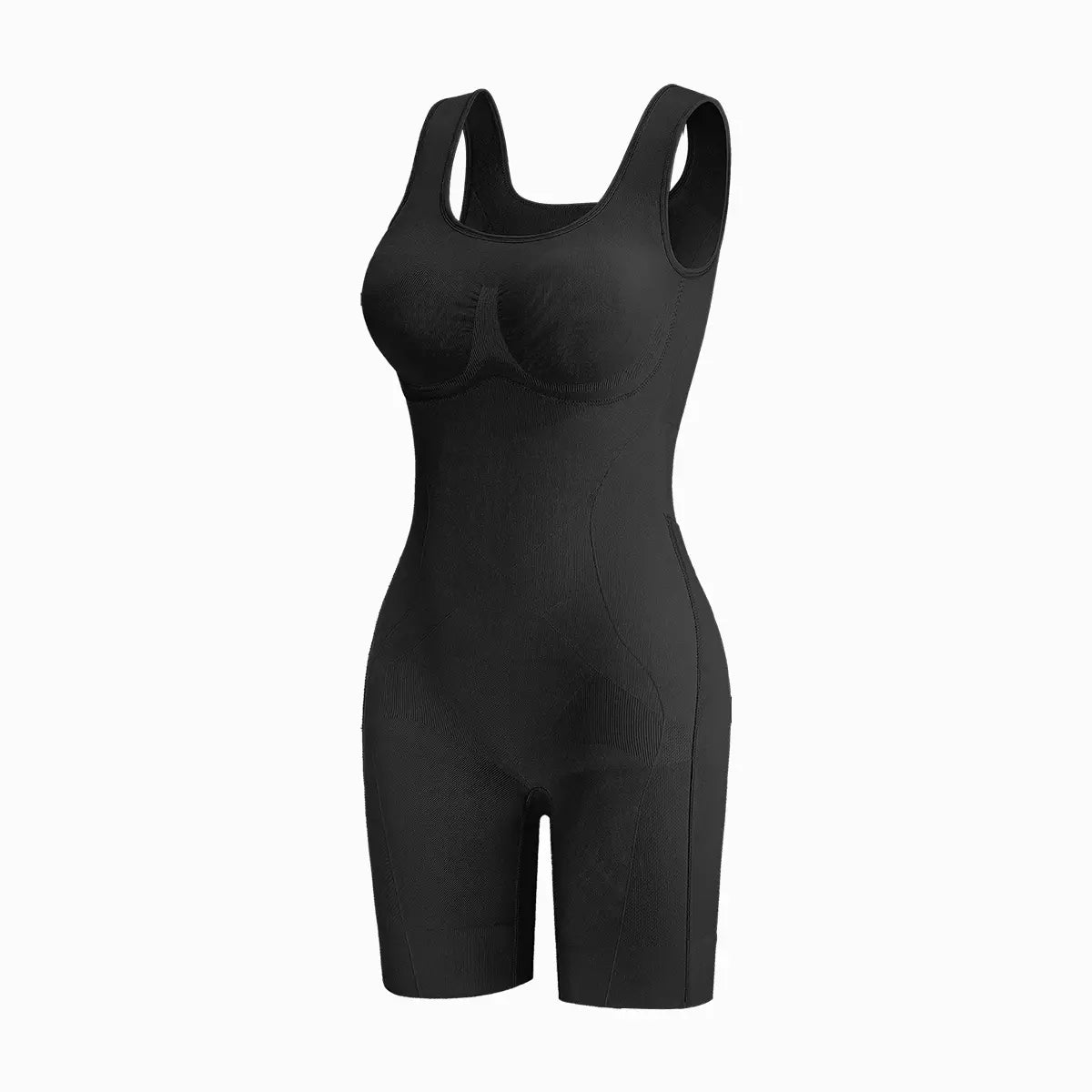🧘Tummy Control Butt Lifter Faja Bodysuit, Back Support Scrunch Back Open Design❄️