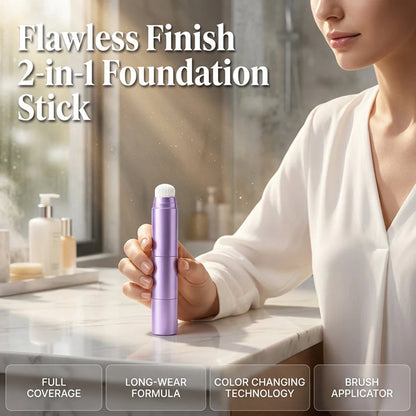 🤍Limited Buy 1 Get 1 Free!!💄 2-in-1 Color Changing Foundation Stick ✨💗