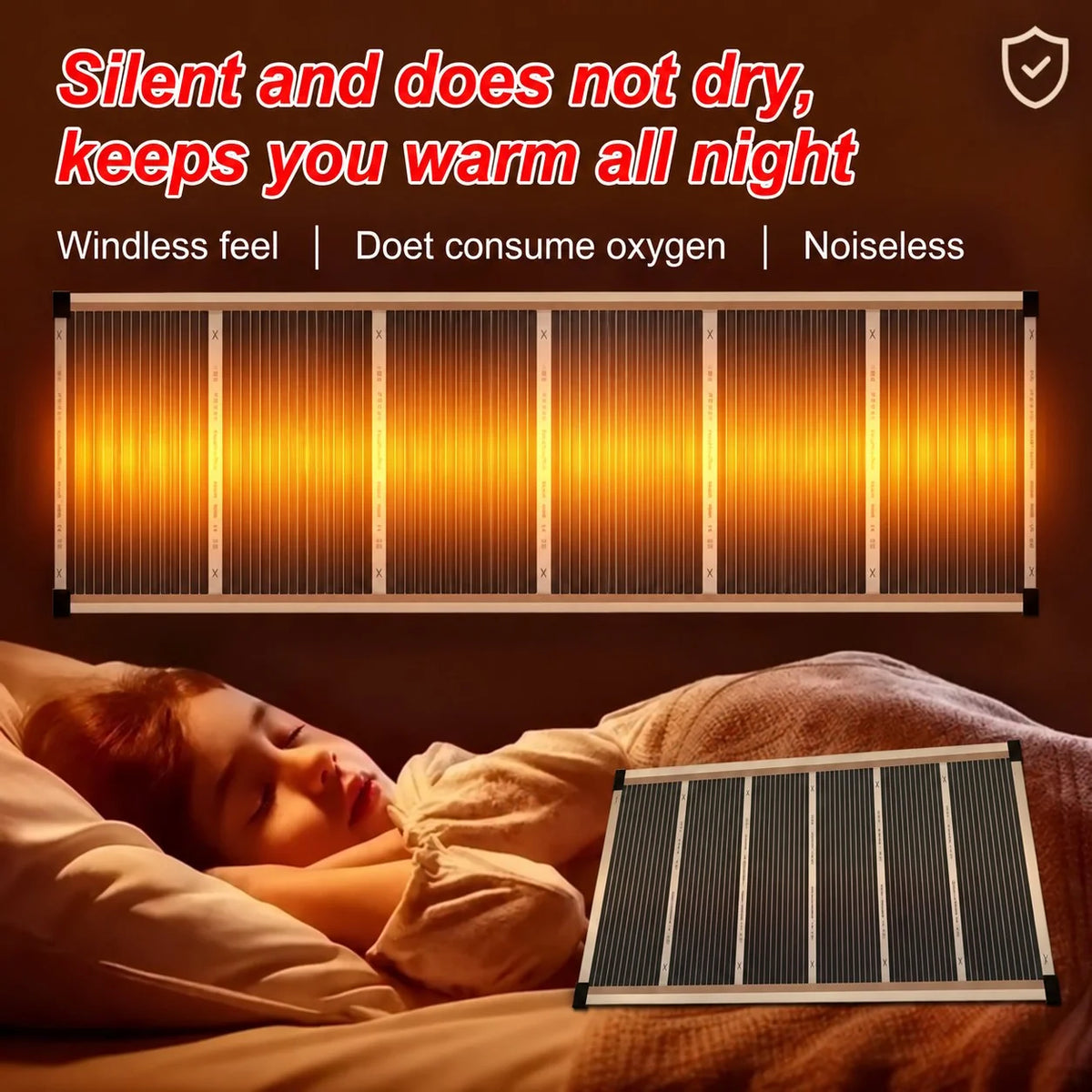 🏠Last Day 49% OFF🔥 Far-Infrared Ceramic Wall Heater – Fast Warmth, Quiet Comfort