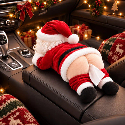 🎁 50% OFF ❤️Funny Santa Butt Tissue Box