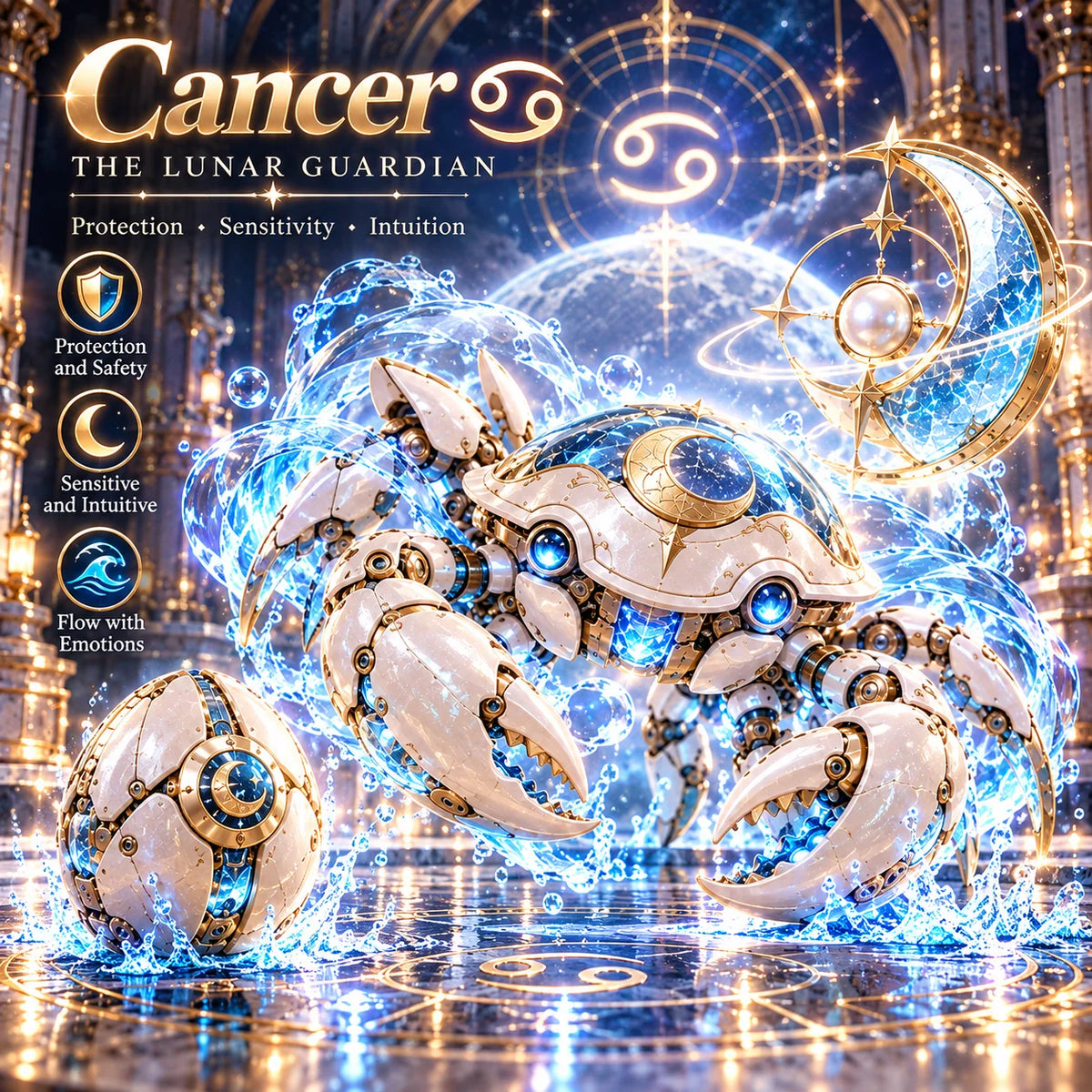 🤖 Zodiac Guardian Eggs™ – Transforming Celestial Guardian Collection✨