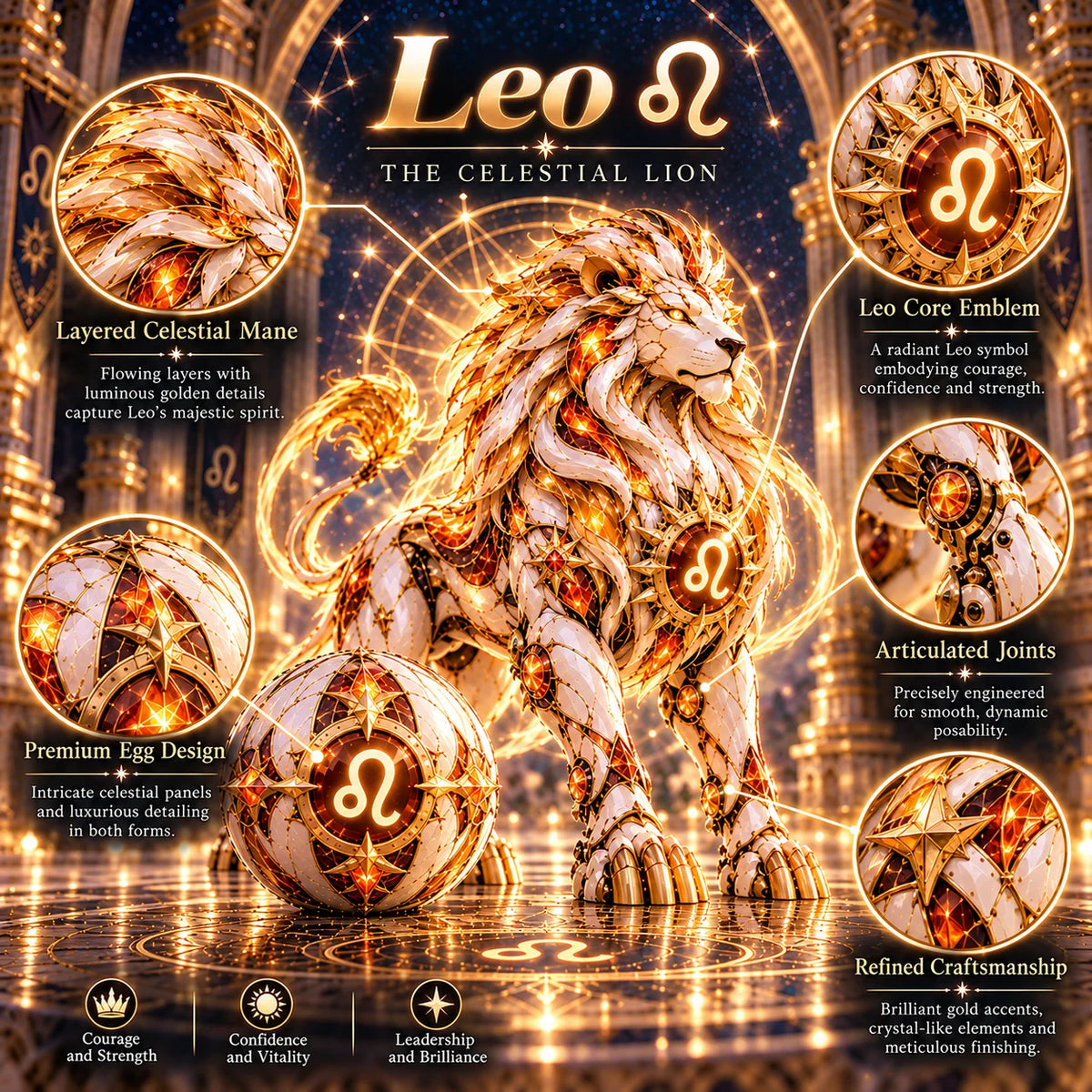 🤖 Zodiac Guardian Eggs™ – Transforming Celestial Guardian Collection✨