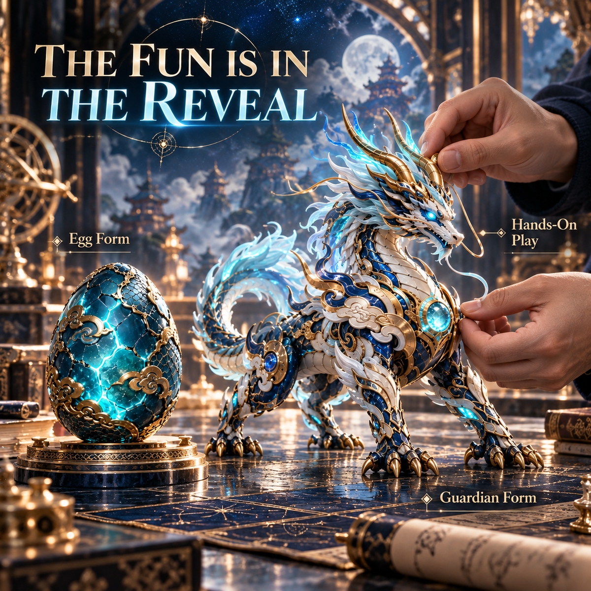 🐉Mythic Guardian Eggs™ – 2-in-1 Transforming Legendary Beast Collection🎁