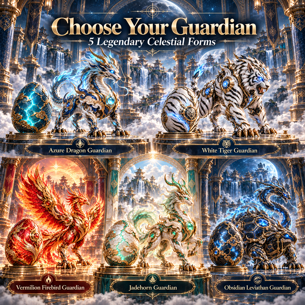 🐉Mythic Guardian Eggs™ – 2-in-1 Transforming Legendary Beast Collection🎁