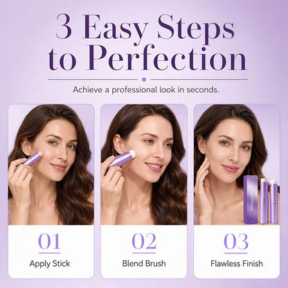 🤍Limited Buy 1 Get 1 Free!!💄 2-in-1 Color Changing Foundation Stick ✨💗
