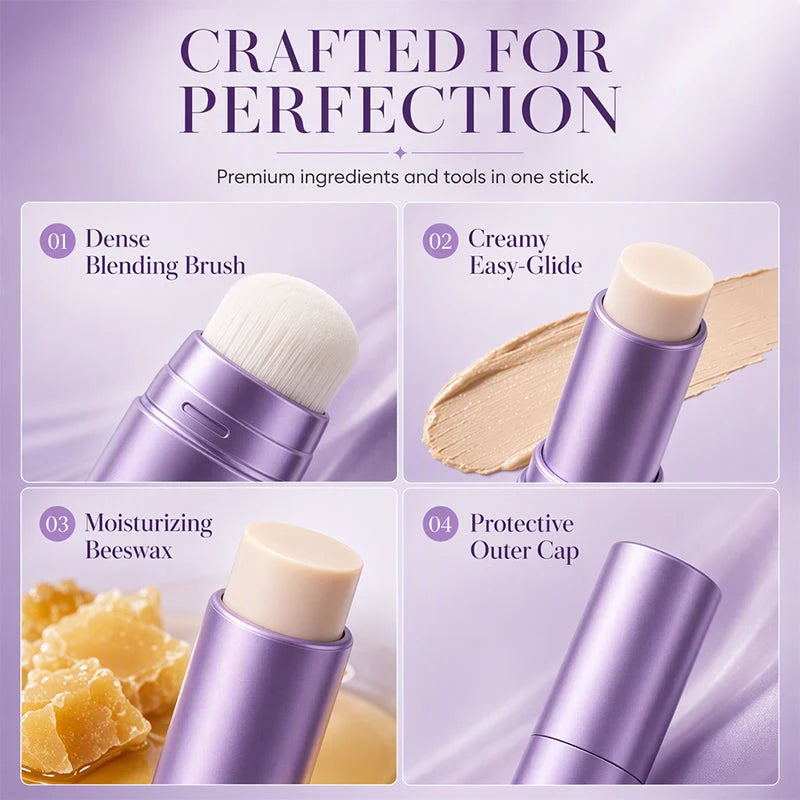 🤍Limited Buy 1 Get 1 Free!!💄 2-in-1 Color Changing Foundation Stick ✨💗