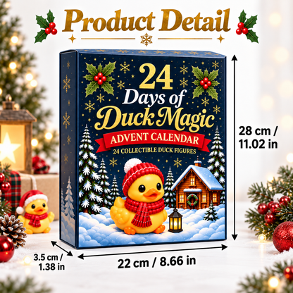 🦆🎄Christmas 24 Days of Duck Magic Collectible Figures - Duck Magic Advent Calendar🍀