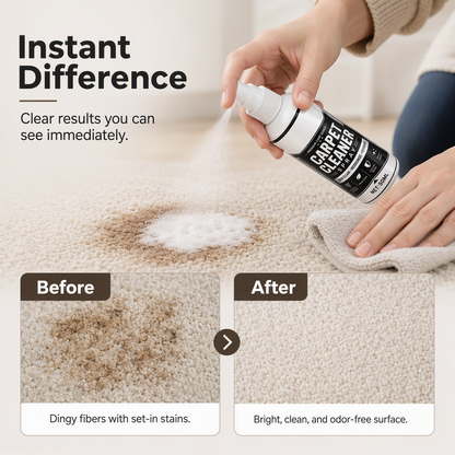 ✨ Carpet & Upholstery Cleaner Spray – Lifts Stains & Neutralizes Odors❄️