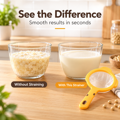 📍Cat Ear Multi-Purpose Funnel & Fine Mesh Strainer – Food-Grade Kitchen🍀