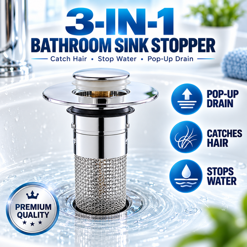🔥Universal  Pop-Up Drain Stopper⭐🛒