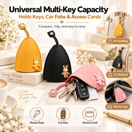 🏆 Last-Day Special: 50% Off! 🔑  🐰 Rabbit Keychain—Cute Organizer, Perfect Gift ✨❄️