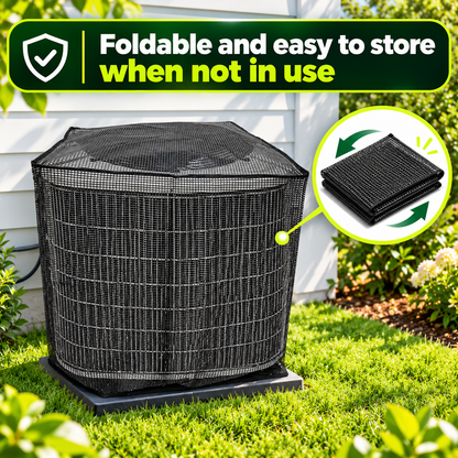Heavy-Duty Full Mesh Outdoor Air Conditioner Cover – All-Season AC Protector❄️