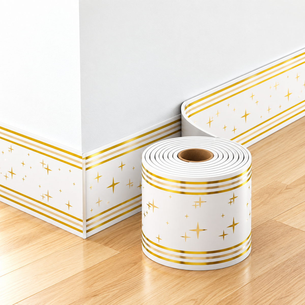 ⏳Limited-time 50% off⏰Self-Adhesive Skirting Board Border Sticker🧱🔰