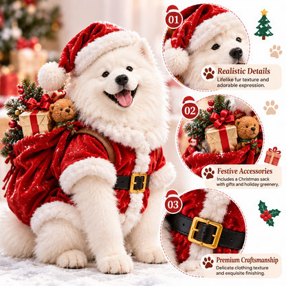 24-Day Samoyed Christmas Collectible Gift Set – Fluffy Trouble Makers⏳