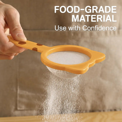 📍Cat Ear Multi-Purpose Funnel & Fine Mesh Strainer – Food-Grade Kitchen Filter for Juices, Liquids & Dry Ingredients