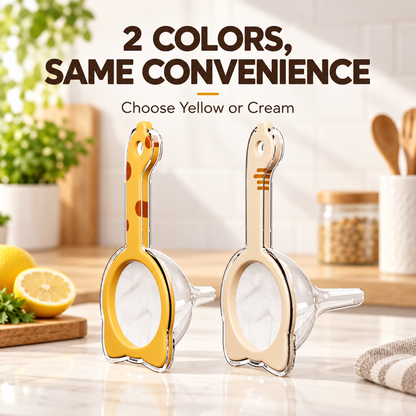 📍Cat Ear Multi-Purpose Funnel & Fine Mesh Strainer – Food-Grade Kitchen🍀