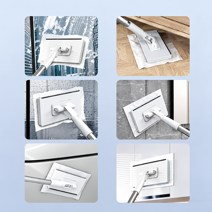 🧹 One-Click Lazy Mop – Drop the Dirty Cloth Without Touching It 🙌❄️