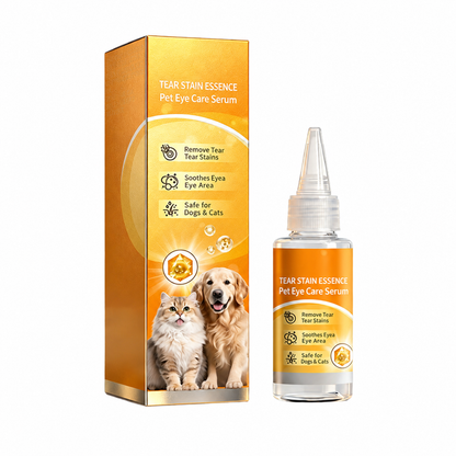 🔥 HOT SALE 🐶 Gentle Pet Tear Stain Remover – For Cleaner, Fresher-Looking Fur💧🍀