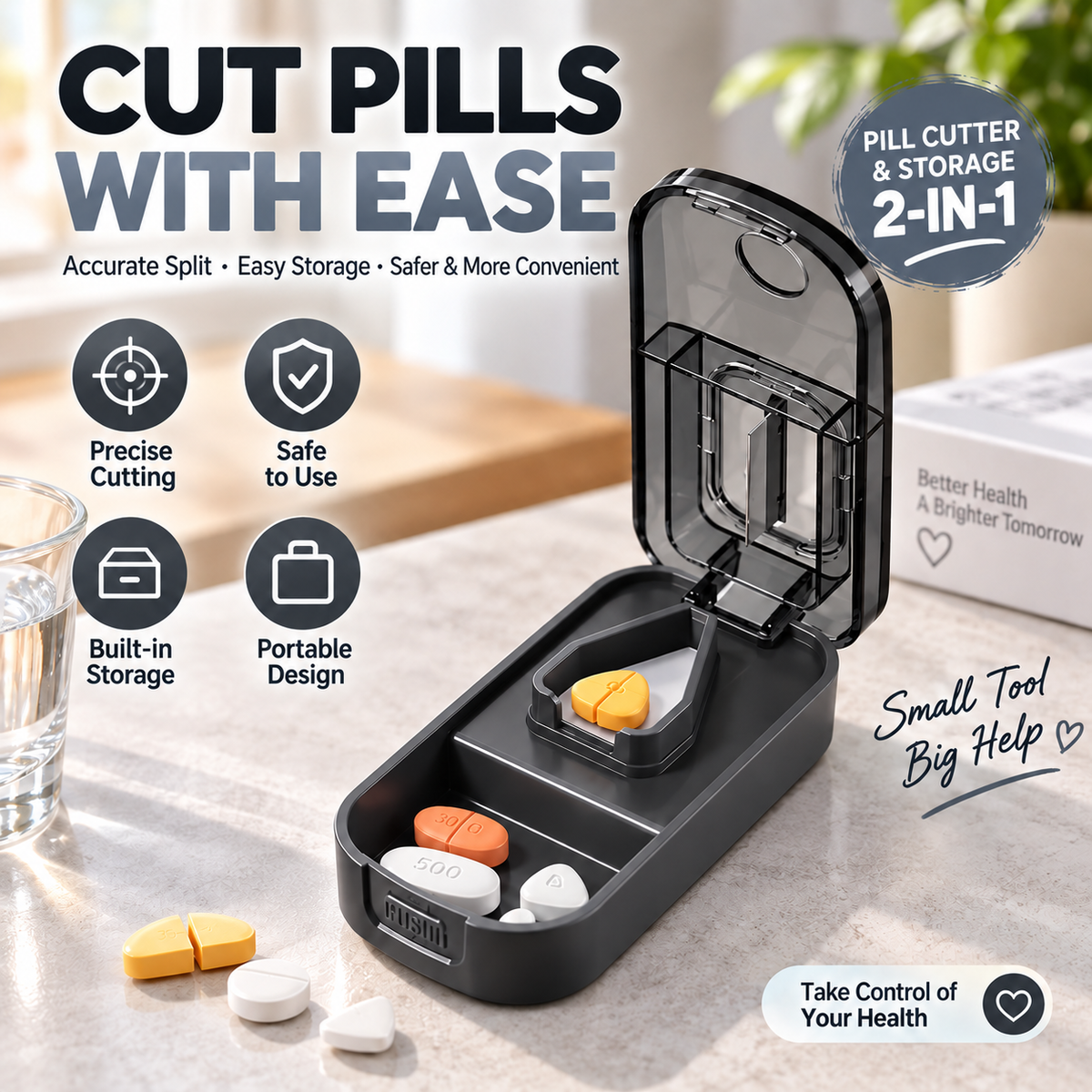 🔥Portable Pill Cutter🍀