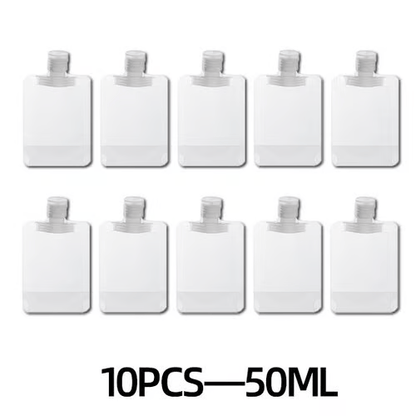 🔥Limited time 69% OFF -Portable Travel Fluid Makeup Packing Bag(10 Pcs）