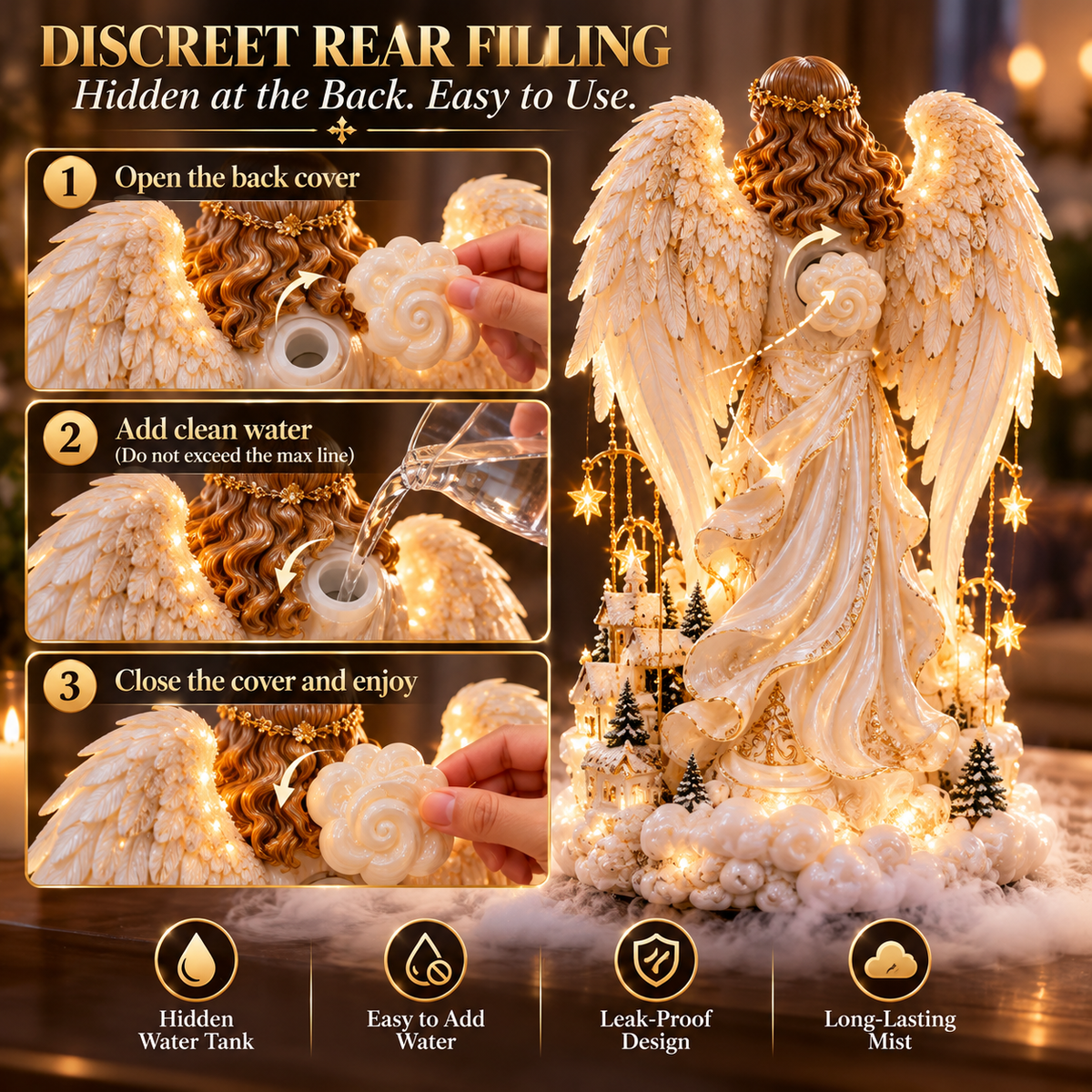 ✨ Angel of Heaven™ | Guardian Angel Mist Night Light