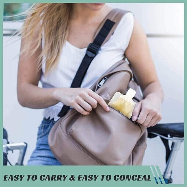🔥Limited time 69% OFF -Portable Travel Fluid Makeup Packing Bag(10 Pcs）