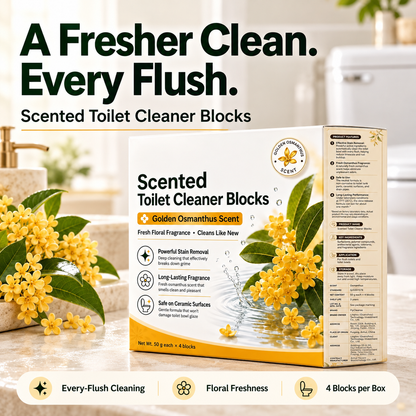 🚽 Automatic Toilet Cleaner Blocks – Cleans & Freshens Every Flush 🛒