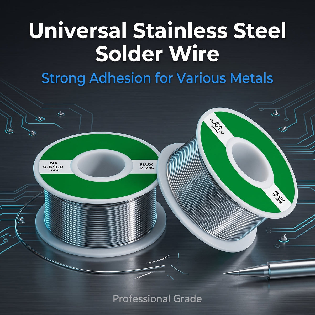 💕Buy 1 Get 1 Free🎁Multifunctional Solder Wire Aluminum Stainless Steel Lighter Solder Wire