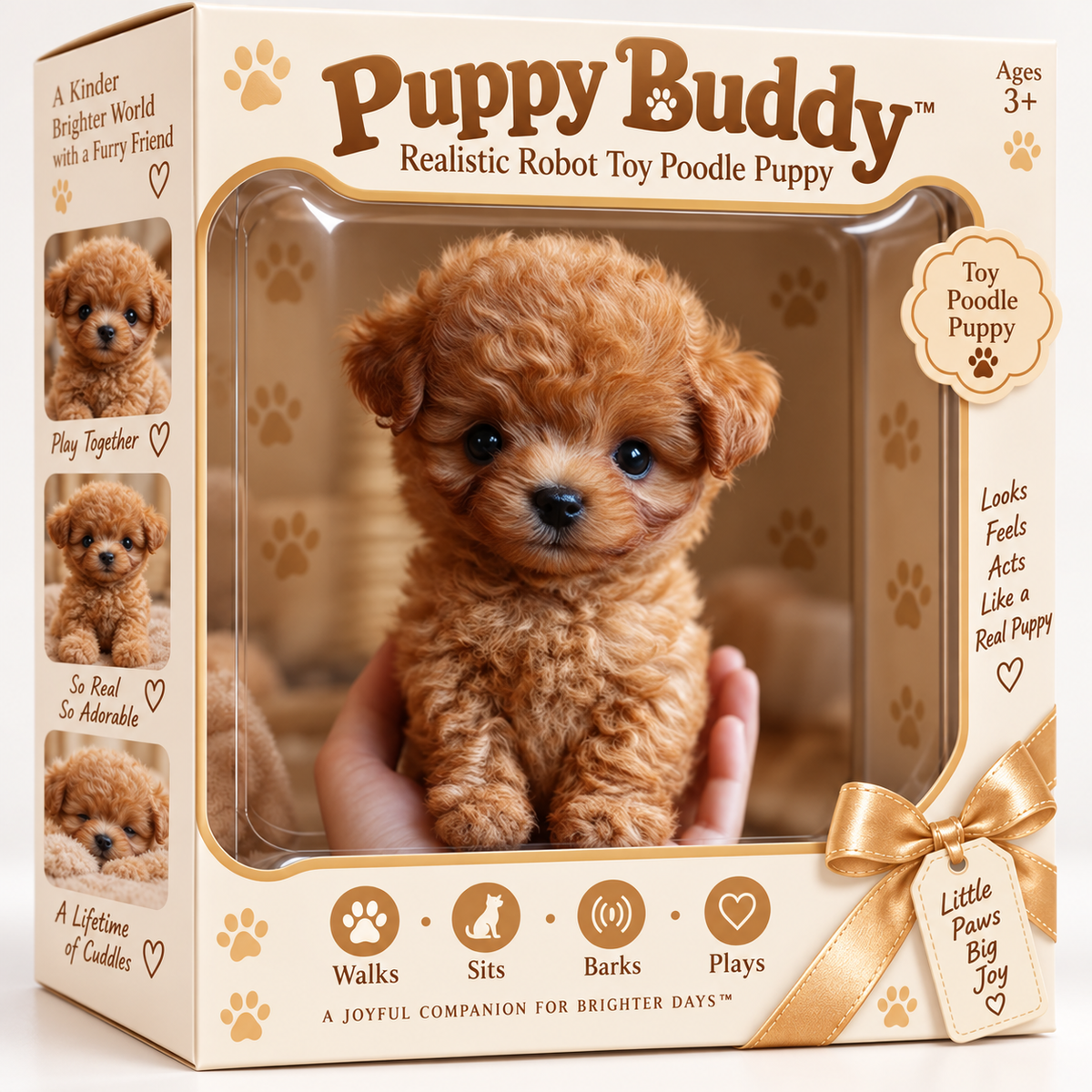 🐕49% OFFGolden Buddy™ 🐾 Realistic Robot Golden Retriever Puppy❄️