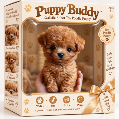 🐕49% OFFGolden Buddy™ 🐾 Realistic Robot Golden Retriever Puppy❄️