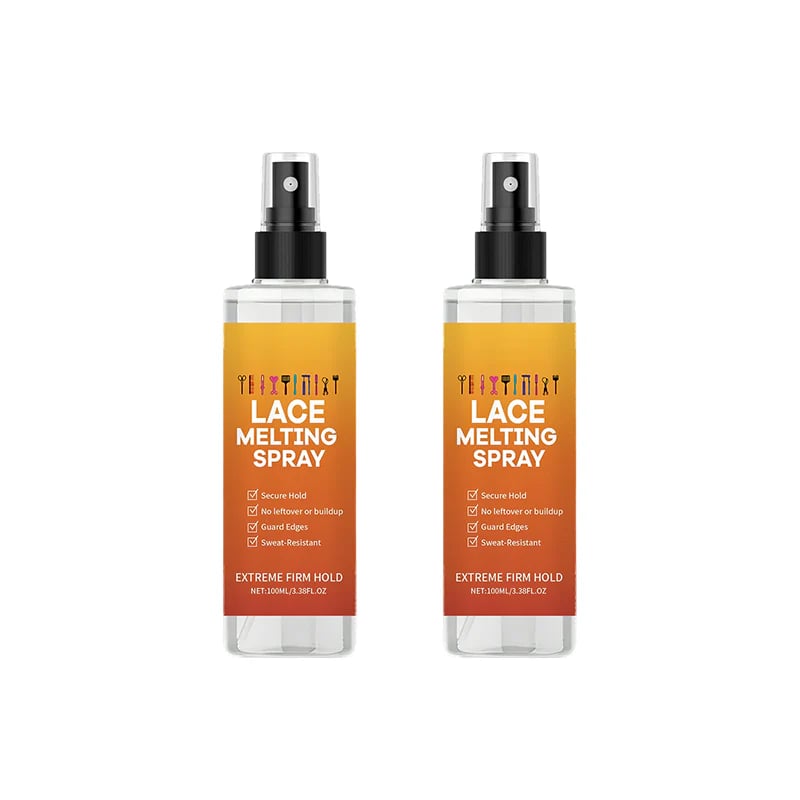 🔥 Buy One, Get One Free Today: Lace Wig Melting & Setting Spray – Quick-Drying, Invisible, Protects the Hairline, Sweat-Resistant, and Leaves No Trace