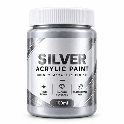 Water Based Metallic Silver Outdoor Anti Rust for Metal Renovation⏳