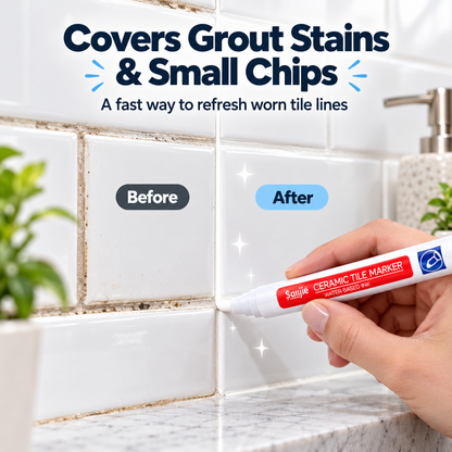 🔥Anti-mould and waterproof joint pen for ceramic tiles🍀