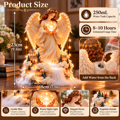 🔥 LAST DAY 49% OFF 👼✨ Angel of Heaven™ | Guardian Angel Mist Night Light  💛