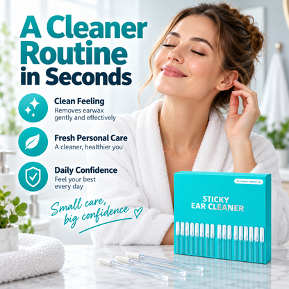 ✨ Soft-Tip Sticky Ear Cleaner™ – Gentle Ear Care Tool for Everyday Use🍀