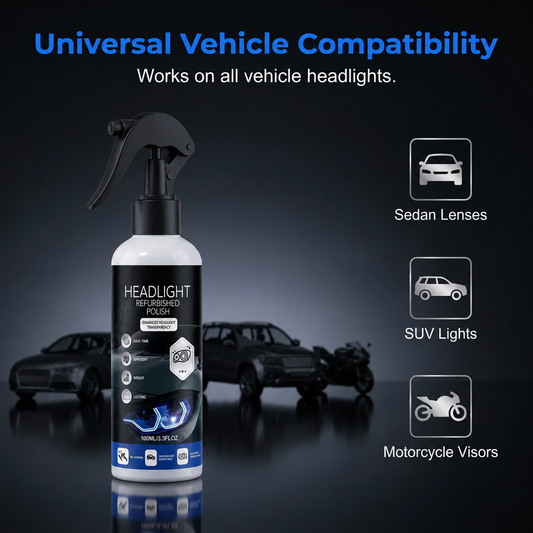 💡Headlamp Restoration Fluid with Crystalline Coating❄️