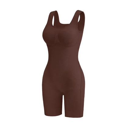 🧘Tummy Control Butt Lifter Faja Bodysuit, Back Support Scrunch Back Open Design❄️