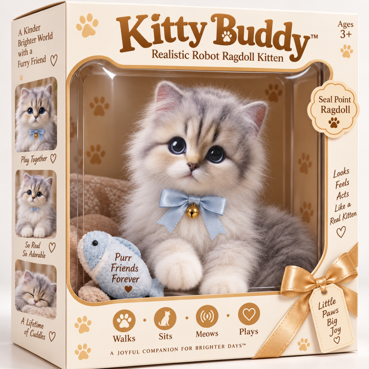 🐕49% OFFGolden Buddy™ 🐾 Realistic Robot Golden Retriever Puppy❄️