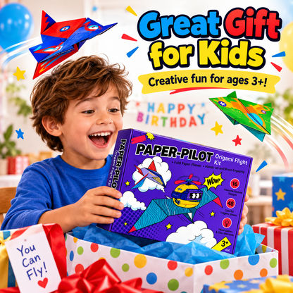 ⏰Creative DIY Paper Airplane Set For Kids🍀
