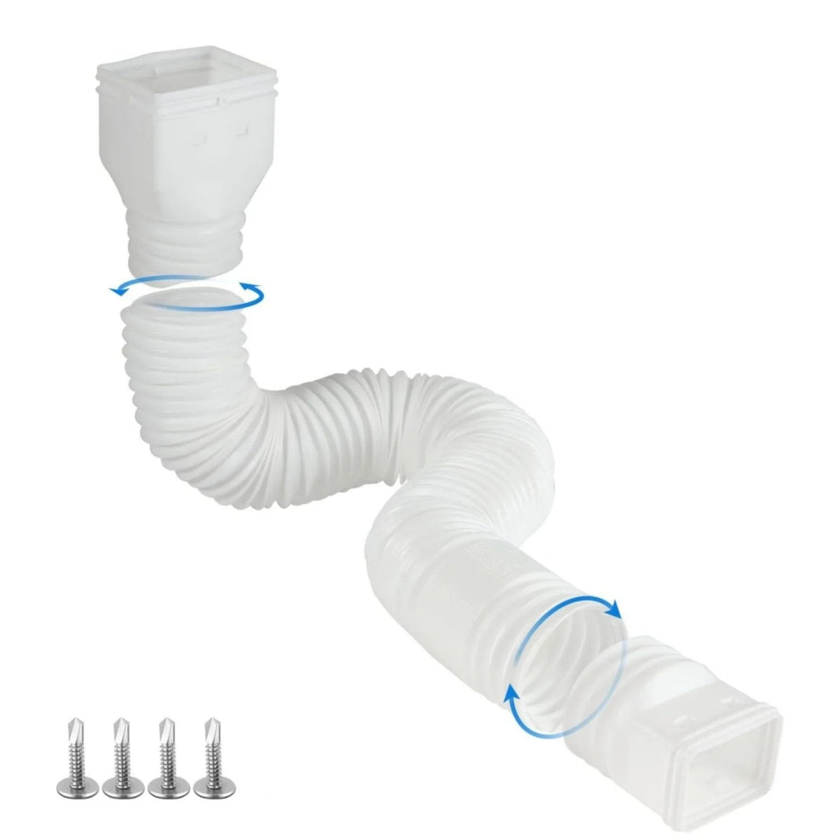 🏡 Keep Rainwater Away | Flexible Downspout Extender