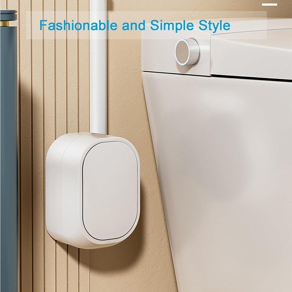 Hands-Free Flip-Top Disposable Toilet Brush⏳