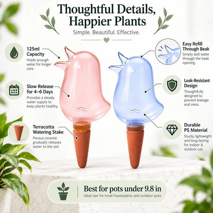 📍  🌱Automatic Self-Watering Plant Spikes – Adjustable Drip Irrigation System
