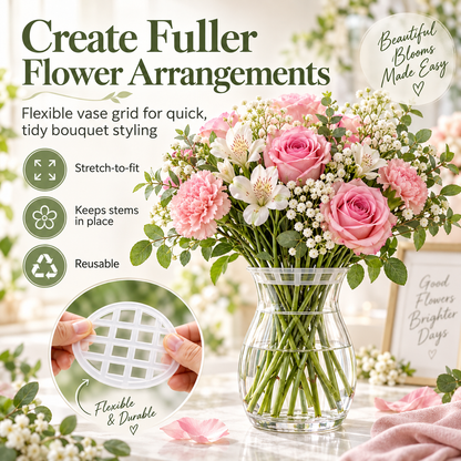 Reusable Silicone Floral Grid🍀