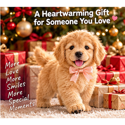 🐕49% OFFGolden Buddy™ 🐾 Realistic Robot Golden Retriever Puppy🍀