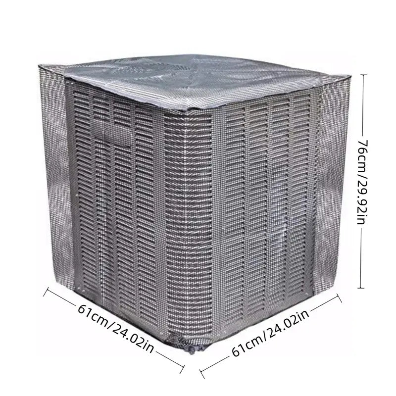 Heavy-Duty Full Mesh Outdoor Air Conditioner Cover – All-Season AC Protector❄️