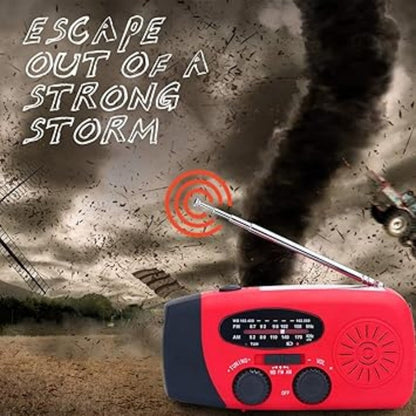🔥2027 New Arrivals: 50% Off for Limited Time!!!!🔥Multifunctional Portable Solar Emergency Radio