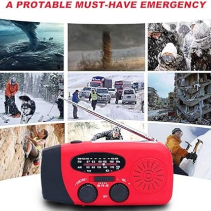 🔥2027 New Arrivals: 50% Off for Limited Time!!!!🔥Multifunctional Portable Solar Emergency Radio