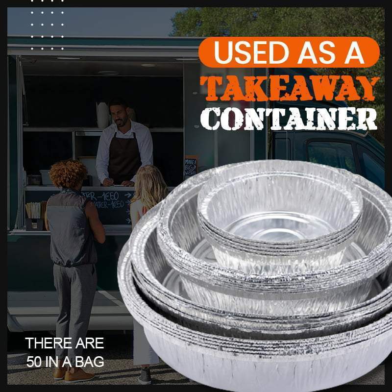 🔥Hot Sale - 49% OFF🔥Oil-Proof Aluminum Foil Tin Box