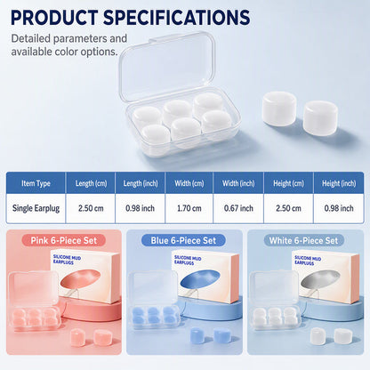 🔥Buy 2 Get 1 Free for the first 50 customers 🔥Moldable Silicone Clay Earplugs